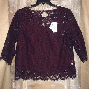 FINAL SALE! ✨NWT! Banana Republic lace Blouse!